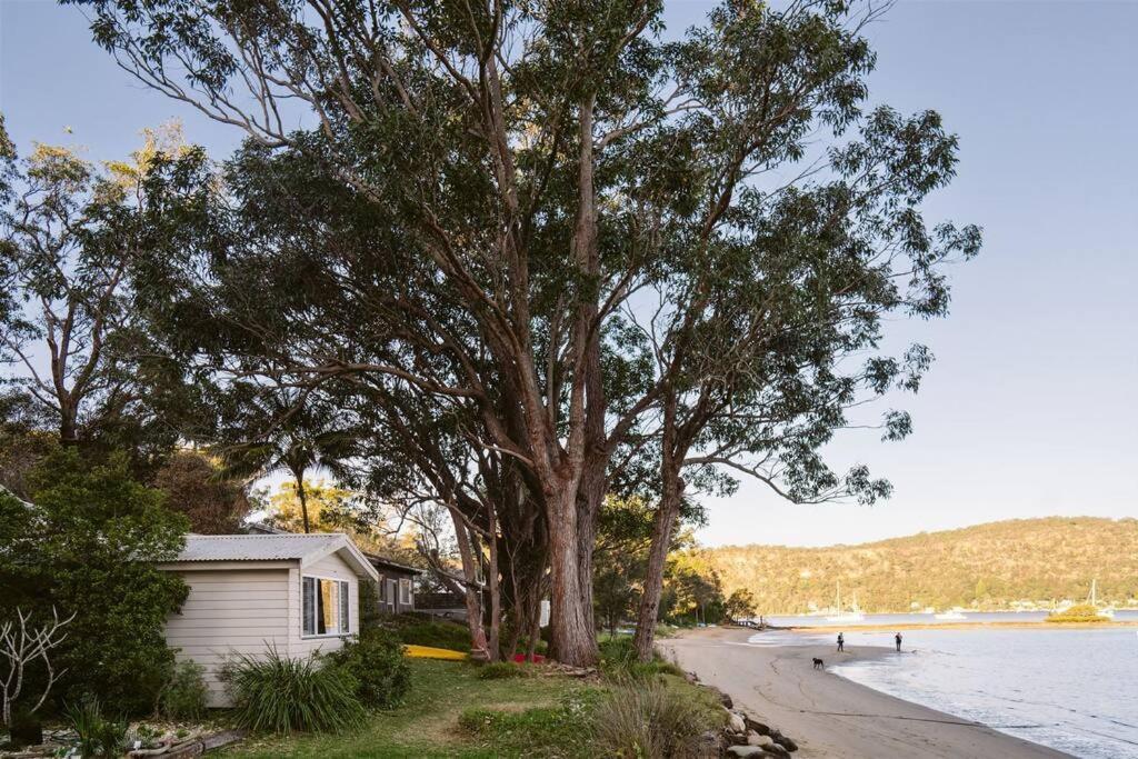 Dangar Beach Studio - Absolute Beach Front Villa Dangar Island Exterior photo